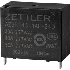 Zettler electronics Power relè 24 V/DC 50 A 1 NA 1 pz.
