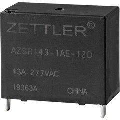 Zettler electronics Power relè 12 V/DC 50 A 1 NA 1 pz.