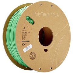 PolyTerra PLA Filamento per stampante 3D Plastica PLA contenuto di plastica ridotto 1.75 mm 1000 g Verde