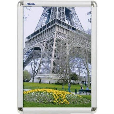 Cornice portafoto Formato carta: DIN A3 (L x A x P) 32.7 x 45 x 1.2 cm Argento