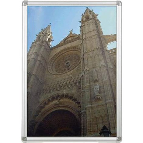 Cornice portafoto Formato carta: DIN A2 (L x A x P) 45 x 62.4 x 1.2 cm Argento