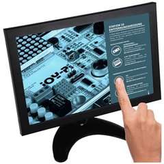 Monitor touch screen ERP: A (A - G) 25.4 cm (10 pollici) 1280 x 800 Pixel HDMI ™, USB, VGA, BNC, AV 