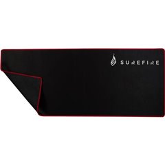 Silent Flight 680 Gaming mouse pad Nero/Rosso