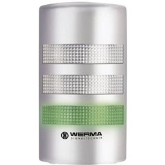 Segnalatore combinato LED Werma N/A Luce continua, Luce lampeggiante 24 V/DC 85 dB