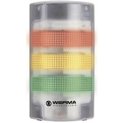 Segnalatore combinato LED Werma N/A Luce continua, Luce lampeggiante 230 V/AC 85 dB