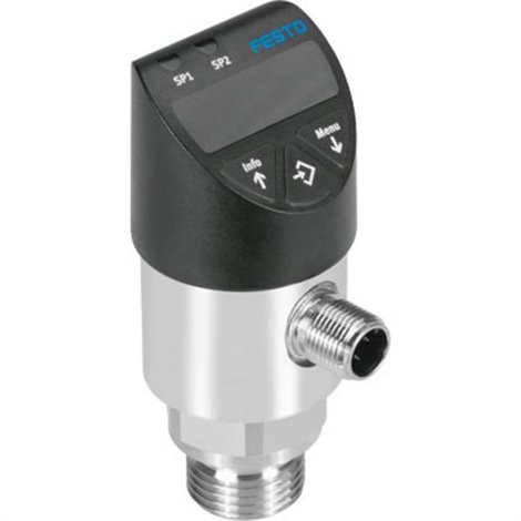 Sensore di pressione 2 x PNP SPAW-P100R-G12M-2P-M12