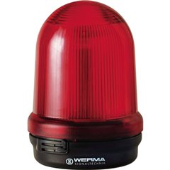 Segnalatore luminoso Rosso Luce continua 12 V/AC, 12 V/DC, 24 V/AC, 24 V/DC,