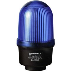 Segnalatore luminoso Blu Luce continua 12 V/AC, 12 V/DC, 24 V/AC, 24 V/DC, 48