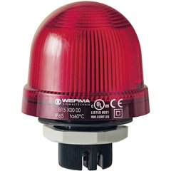 Segnalatore luminoso WERMA Signaltechnik Rosso Luce continua 12 V/AC, 12 V/DC, 24 V/AC,