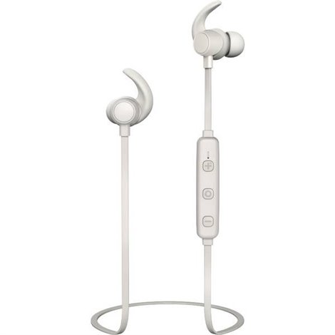 WEAR7208GR Sport Cuffie auricolari Bluetooth Grigio Eliminazione del rumore headset con microfono, regolazione
