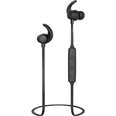 WEAR7208BK Sport Cuffie auricolari Bluetooth Nero Eliminazione del rumore headset con microfono, regolazione del