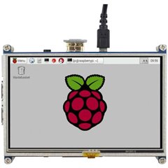 Modulo touchscreen 12.7 cm (5 pollici) 800 x 480 Pixel Adatto per (kit di sviluppo): Raspberry Pi incl.