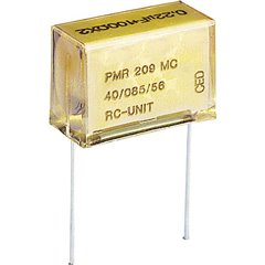 Condensatore antidisturbo PMR radiale 0.1 µF 250 V/AC, 630 V/DC 20 % 1 pz.