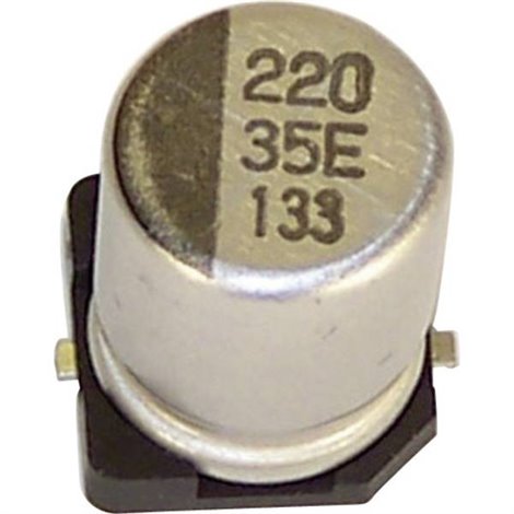 Condensatore elettrolitico 22 µF 16 V 20 % (Ø x A) 4 mm x 5.4 mm 1 pz. SMD