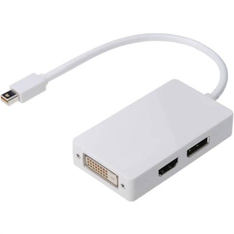 DisplayPort / HDMI / DVI Adattatore [1x Spina Mini DisplayPort - 1x Presa DisplayPort, Presa