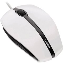 Gentix Corded Mouse USB Ottico Bianco 3 Tasti 1000 dpi