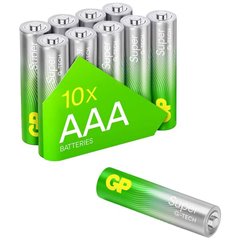 Super Batteria Ministilo (AAA) Alcalina/manganese 1.5 V 10 pz.
