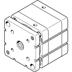 ADNGF-100-30-PPS-A Cilindro compatto Lunghezza corsa: 30 mm 1 pz.