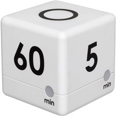 Timer Cube Timer Bianco digitale