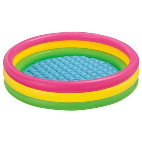 Farbenfroher Kinderpool Easy Pool (camera daria)