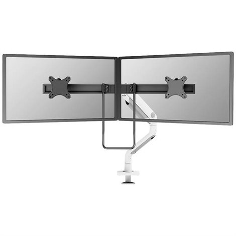 2 vie Supporto da tavolo per monitor 43,2 cm (17) - 68,6 cm (27) Inclinabile, Rotante, Girevole,