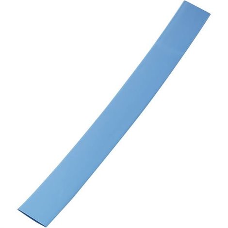 Termoretraibile senza colla Blu 3 mm 1 mm Restringimento:3:1 Merce a metro