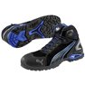 Rio Black Mid Stivali di sicurezza S3 Taglia delle scarpe (EU): 44 Nero, Blu 1 pz.