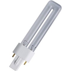 Lampada germicida G23 9 W (Ø x L) 28 mm x 165.5 mm 60 V ERP: G (A - G) 1 pz.