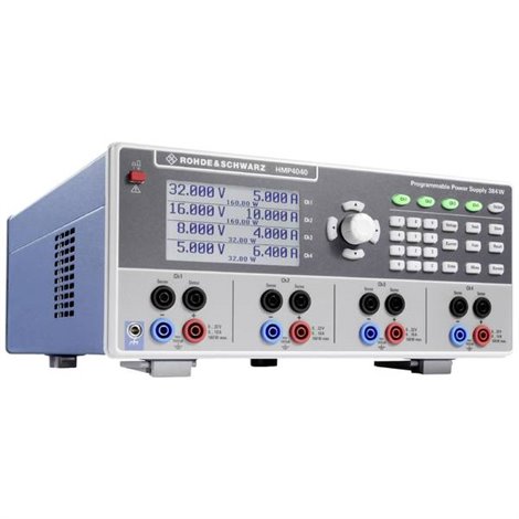 R&S®HMP4040COM Alimentatore da laboratorio regolabile 32 V (max.) 10 A (max.) 384 W Controllo remoto,