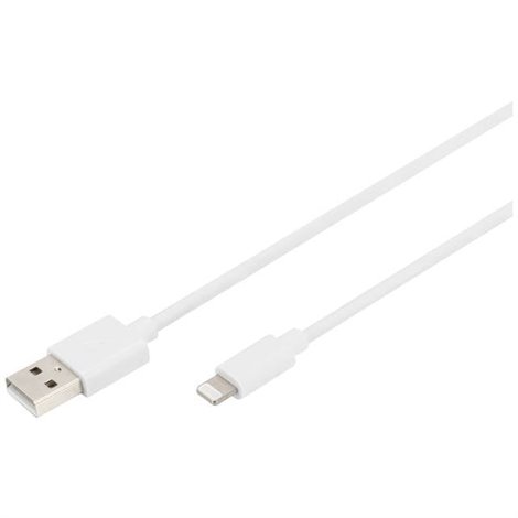 Cellulare, Apple iPad/iPhone/iPod, Computer, Notebook Cavo di ricarica [1x USB-A - 1x Lightning] 2 m USB-A,