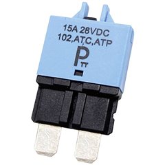 Circuit Breaker Standard, type 3, Manual Reset, 15A Disgiuntore 15 A Blu 1 pz.