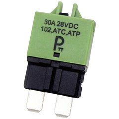 Circuit Breaker Standard, type 3, Manual Reset, 30A Disgiuntore 30 A Verde 1 pz.