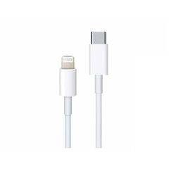 Apple iPad/iPhone/iPod Cavo [1x USB-C® - 1x Lightning] 1 m Bianco