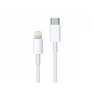 Apple iPad/iPhone/iPod Cavo [1x USB-C® - 1x Lightning] 1 m Bianco