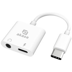 USB-C®, Audio Adattatore [1x USB-C® - 1x Cuffia(Jack 3.5 mm), presa USB-C® (Power Delivery)] con
