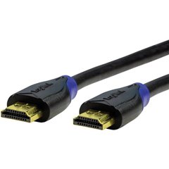 HDMI Cavo Spina HDMI-A, Spina HDMI-A 5.00 m Nero Canale di ritorno, Ultra HD-HDMI con eternet, contatti