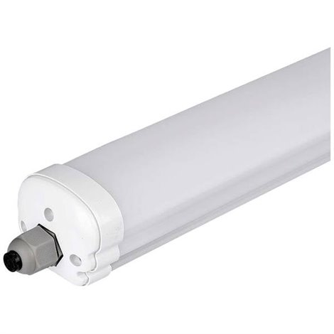 VT-6076S 18W LED WP G-SERIES TUBE Lampada impermeabile ERP: E (A - G) LED (monocolore) 18 W Bianco neutro Bianco