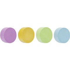Magnete Circle (Ø) 30 mm Rosa, Arancione chiaro, Verde chiaro, Azzurro 4 pz.