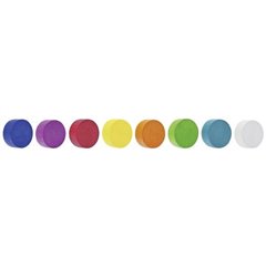 Magnete Circle (Ø) 30 mm Blu, Rosa, Rosso, Arancione, Giallo, Verde, Blu-Verde, Bianco 8 pz.