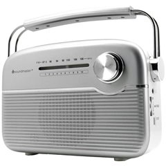 TR480SI Radio a batteria FM FM Pannello solare Argento