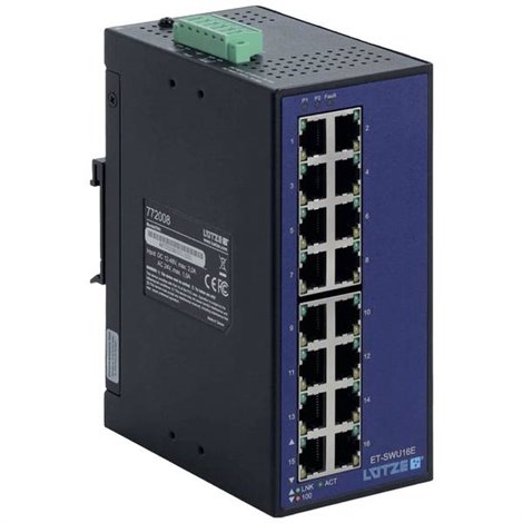 ET-SWU16E Switch ethernet 16 Porte 10 / 100 MBit/s