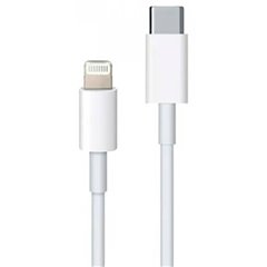 Apple iPad/iPhone/iPod Cavo di ricarica [1x USB-C® - 1x Spina Dock Lightning Apple] 1.00 m Bianco