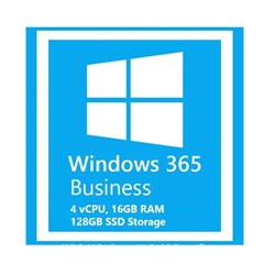 Microsoft W365 BUSINESS 4 VCPU, 16 GB, 128 GB