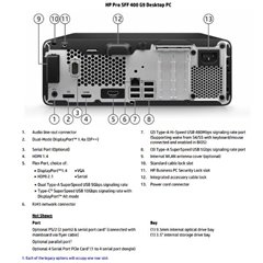 HP Inc PRO SFF 400 G9I7 16/512 W11P 3YW