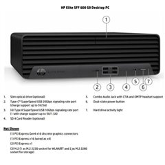 HP Inc EDK 600 G9 SFF I5 16/512 W11P