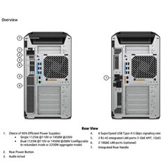 HP Inc Z8 G5 FURY XEON W7 64/2TB 4YW NOGFX