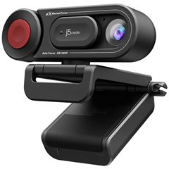JVU250-N Webcam Full HD 1920 x 1080 Pixel Pannello di copertura integrato, Microfono, Morsetto di supporto