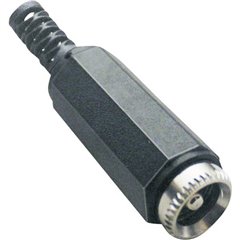 Connettore per bassa tensione Presa dritta 5.5 mm 2.1 mm 1 pz.