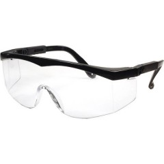 PROTECTO Occhiali di protezione incl. Protezione raggi UV Nero DIN EN 166