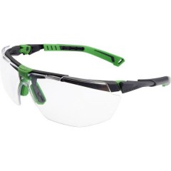 5X1 Occhiali di protezione antiappannante, incl. Protezione raggi UV Nero, Verde DIN EN 166